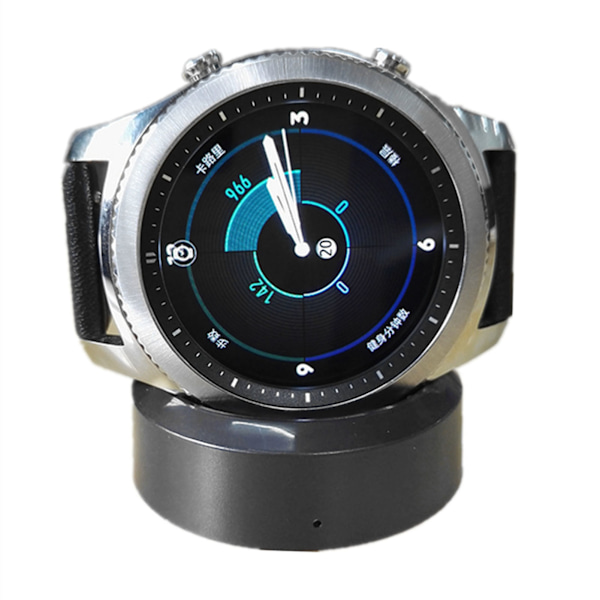 Klockladdare för Gear S3 för Gear S2 Calssic 5V 1A Flerskydd Perfekt passform Klockladdningsdocka