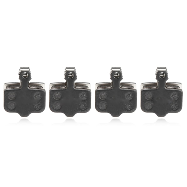 4Pcs/Set Resin Brake Pads Semi Metal Heat Resistance Bicycle Disc Brake Pads Replacement for Mountain Bike MS02D