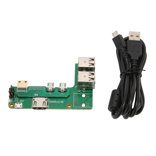 Laajennuskortti 4 USB High Definition Multimedia Interface Naaras Raspberry Pi:lle nollalle 2W–3B laajennuskortti