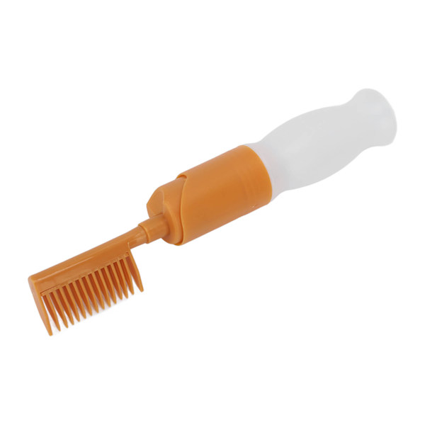 110 ml Root Comb Applikatorflaska Hårfärgningsflaska med kam och graderad skala för hemfrisörsalong hårbottenbehandling