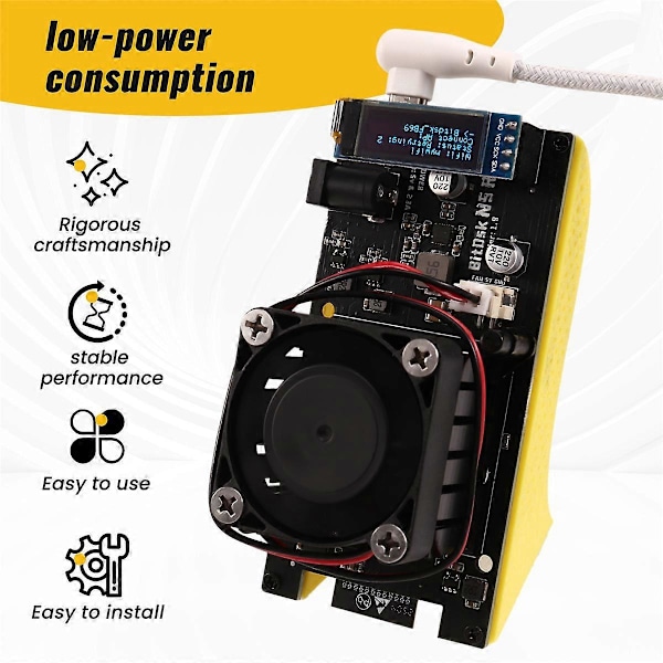 BM1397 Miner 200Gh/S BitDSK Bitcoin ASIC BTC Miner EU-KONTAKT