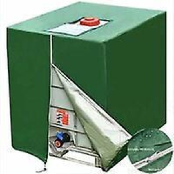 Solbeskyttelse presenning til 1000L tank - Grøn