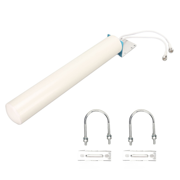 4G 5G ulkoantenni 100 W 18DBi Gain 698 - 960 MHz 1710 - 2700 MHz Omni-suuntainen antenni ulkokäyttöön