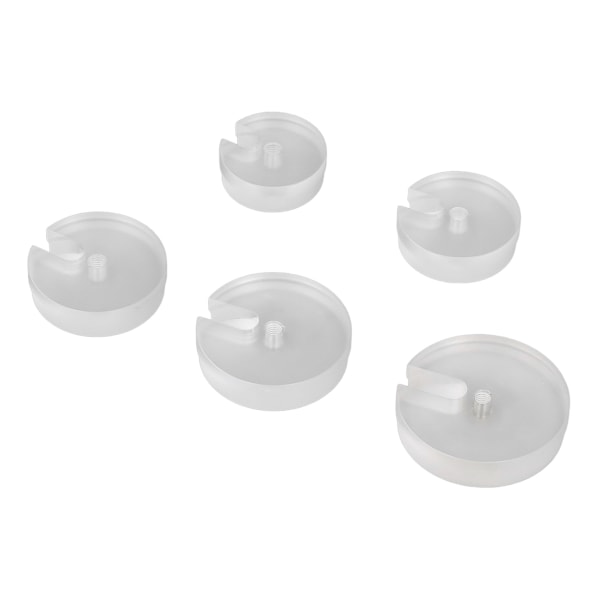 5 st Set Urmakare Press Modell Set Plast Professionell Transparent Watch Press Verktyg för reparatör