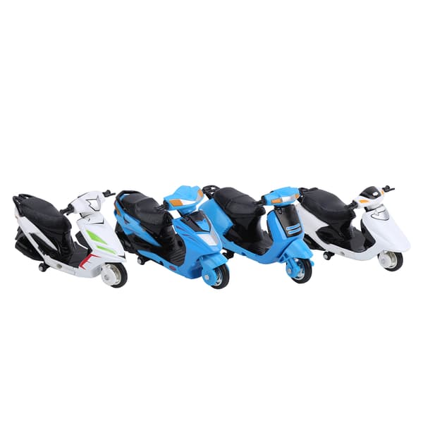4 stk. 1:32 Legering Motorcykel Model Legetøj Børn Simulation Motorcykel Dekoration Børne Gave 4 stk. / Sæt