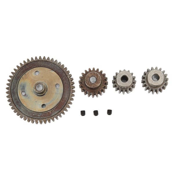 RC-bilväxelsats 50T metallhuvudväxel och 21T 19T 17T kugghjul RC-ersättningsväxelkombination för Arrma Typhon 1/8 RC-bilar