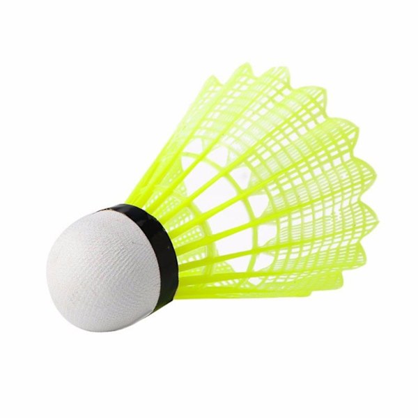 6 stk. holdbare nylon badmintonbolde - lette træningsbolde til badminton