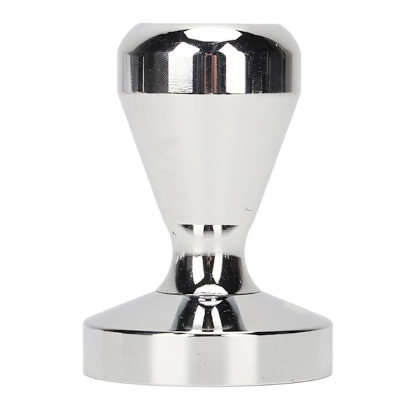 Kaffehåndtamper i rustfrit stål med skridsikker belægning, behagelig håndfølelse, moderne kaffemaskine, manuel tamper 51mm/2.01in
