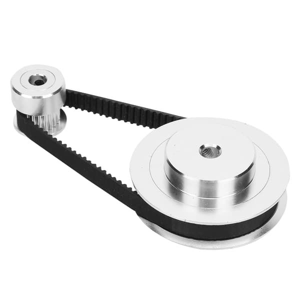 Synkront hjul trin timing remskive aluminium 20/60 tænder 3D printer dele P36‑GT2‑6‑BF