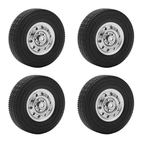 RC-auton kumirenkaat muovinapa RC-vanne ja renkaat WPL D12mini -päivitysosaan