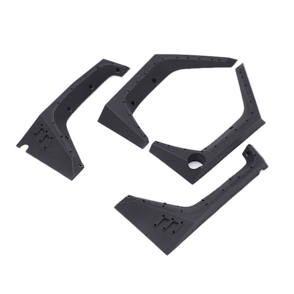 Racing DIY Hjulbryn Plast Hållbar Robust Enkel Installation Bärbar Racing Bil Karosseri för RC Crawler Bil