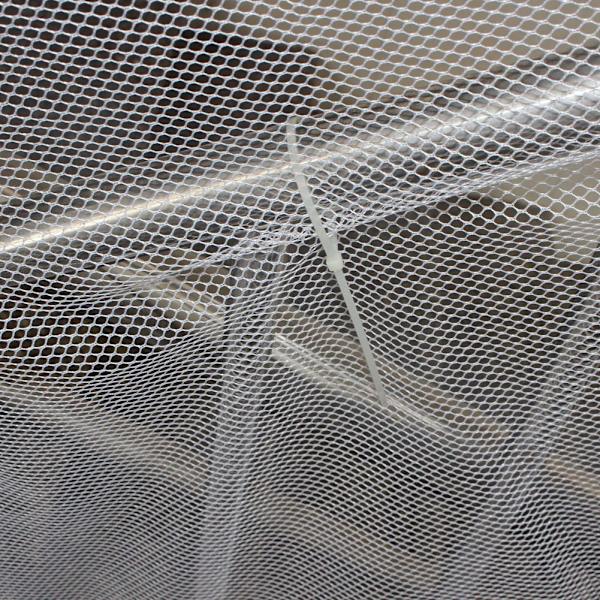 3 meter Balkon Sikkerhedsnet Børn Børn Husdyr Trapper Gelænder Beskytter Ulykkesforebyggelse MeshWhite