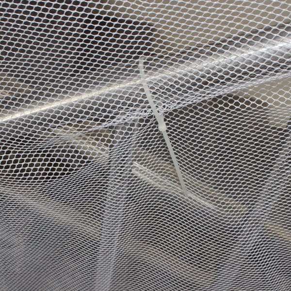 3 meter Balkon Sikkerhedsnet Børn Kæledyr Trappe Gelænder Beskyttelse Ulykkesforebyggelse Mesh Hvid