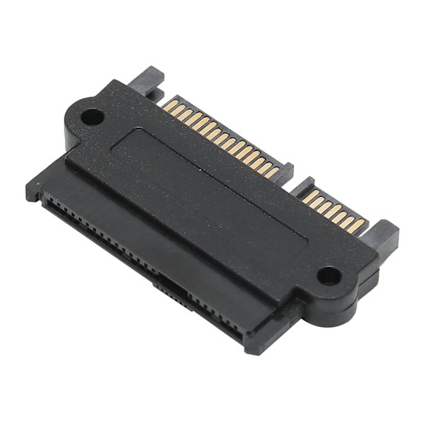 Adapter SAS till SATA Port Hårddisk till Moderkort 15PIN Konverterare SFF8482 Svart Plastskal (ShootThrough (10310) )