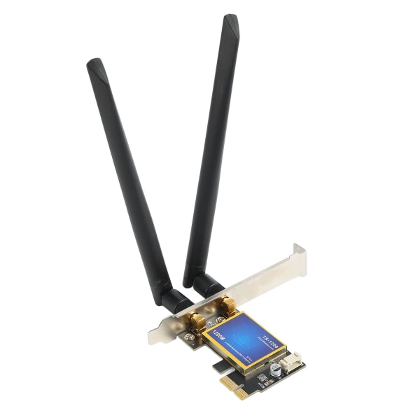 PCIE WiFi-kort 2.4G 5G Dual Band 1200 Mbps Bluetooth 4.0 PCIE WiFi-kort skrivebords trådløs nettverksadapter