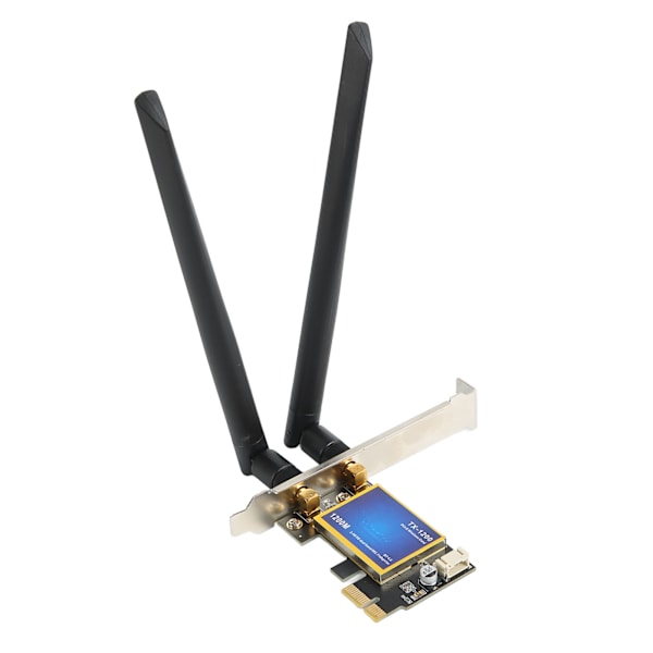 PCIE WiFi-kort 2.4G 5G Dual Band 1200Mbps Bluetooth 4.0 PCIE WiFi-kort Desktop trådløs netværksadapter