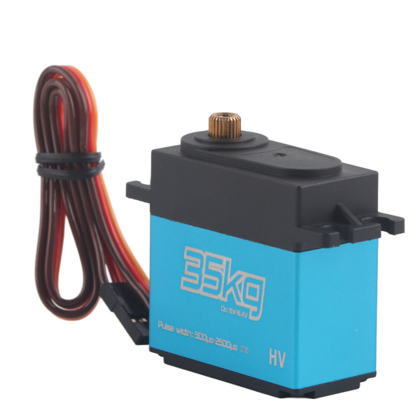 2st 35KG Coreless Motor Digital Servo Full Metal Gear Servo Vattentät för 1/8 1/10 RC-bil