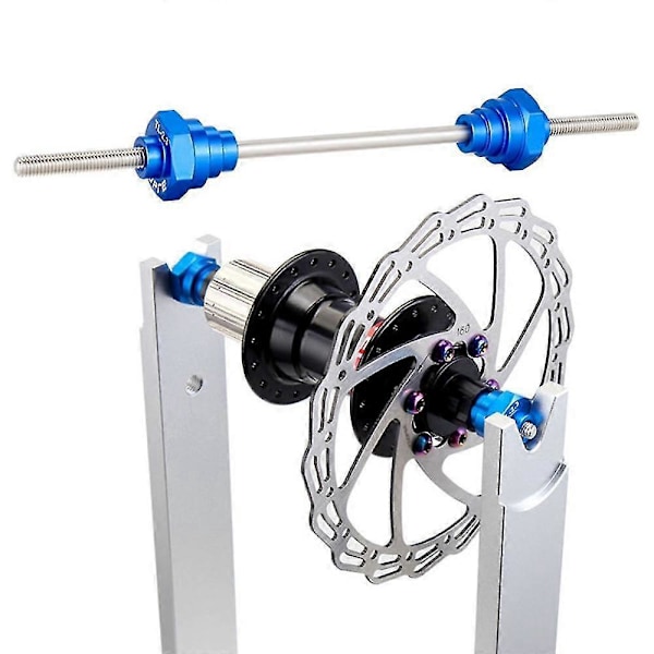 Cykel Nav Gennemgående Aksel Adapter Til Hjulopretterstande 12/15/20mm Nav Reparationsværktøj 200mm Længde Cykeltilbehør
