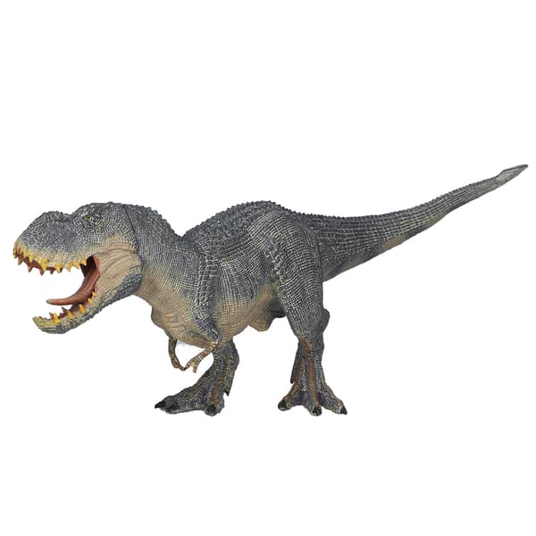 Dinosaurlegetøj Realistisk Stor Solid T Rex Dinosaurfigurer Model Legetøj til Børn Småbørn Blå