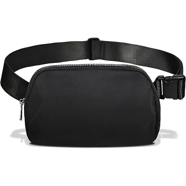blackBelt Bag for kvinner Lettvekts Magetasker Crossbody Vesker med Justerbar Stropp for Løping Reise Trening, Vanntett 1L