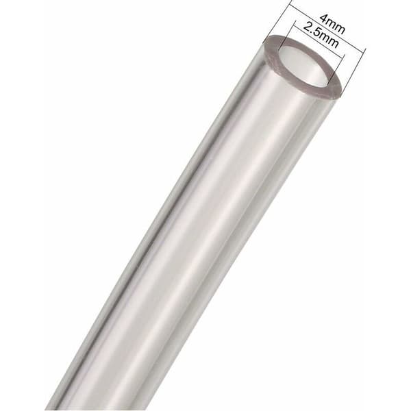 Debuns – 4 mm x 2,5 mm polyurethan pneumatisk slange – 6 m fleksibel – slid- og slagfast – til trykluft og hydraulik