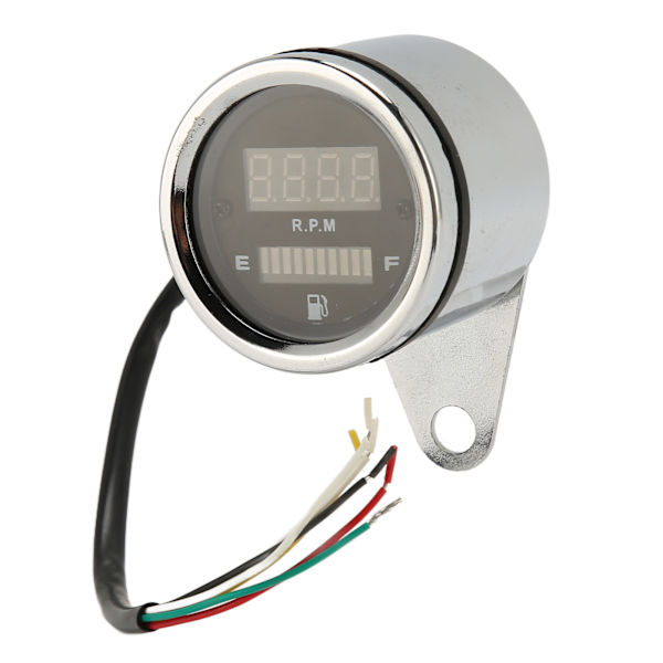 Integrert design for turteller, stabil, holdbar, pålitelig, robust digital drivstoffnivåmåler for terrengmotorsykler