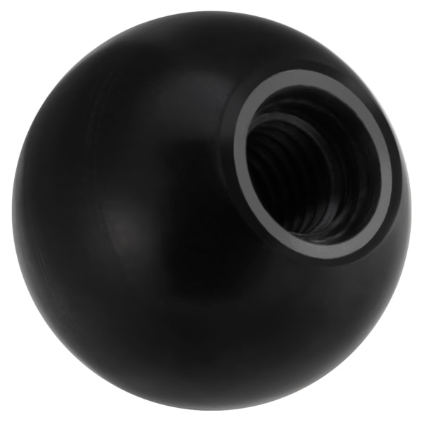 10 stk Universal Dreiebenk Traktor Maskin Plast Rund Ball Knott Håndtak (Svart AM6*20)