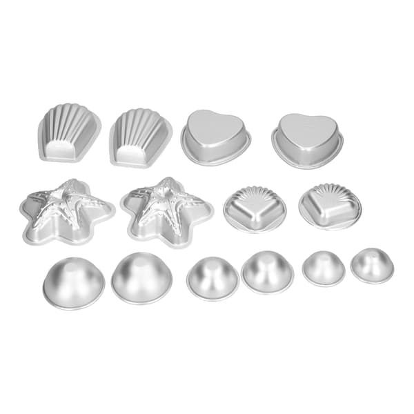 DIY aluminiumslegering badesaltkugleforme letvægts husholdningsismodel kagebageformsæt #22