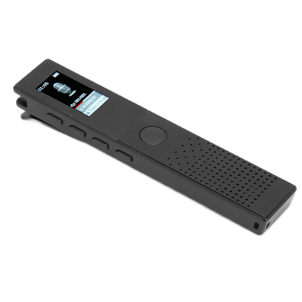 Digital stemmeopptaker Mini bærbar stemmeaktivert opptaker med avspilling USB MP3 for møteforelesningsintervju 8 GB