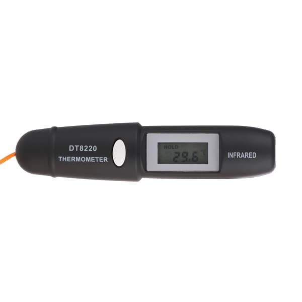 1 st beröringsfri mini-infraröd termometer IR temperaturmätning digital LCD-display