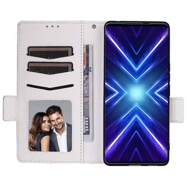 Phone Case for HTC U24 Pro 5G Leather Case White White HTC U24 Pro 5G