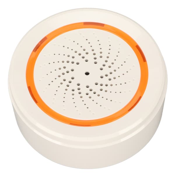 Smart Sirene Alarm 90dB Lyd- og Lyssensor APP Fjernkontroll Hjemmesikkerhet Trådløs Alarm for Zigbee Gateway