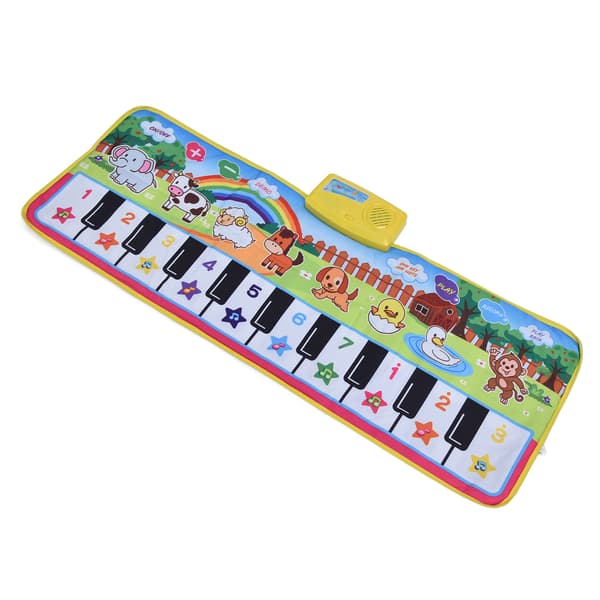 Børns musikmåtte interessant skridsikker stabil foldbar keyboard danselegetøj til børn