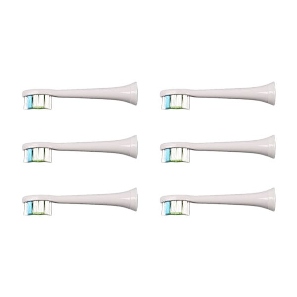 6 st tandborsthuvuden bekväma borst djuprengöring tandborste refill borsthuvuden för Hx6 Hx3 Hx8 Hx9