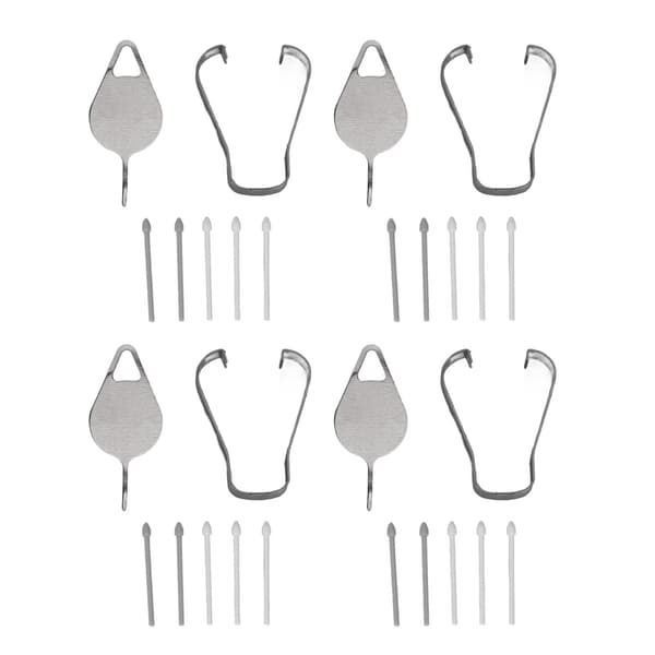 20 stk. Tab S6 Stylus Pen Spidser Nem Installation 4 Pincetter 4 Udstøderstifter Holdbar ABS SM P610 Erstatningsspidser til Tab S6