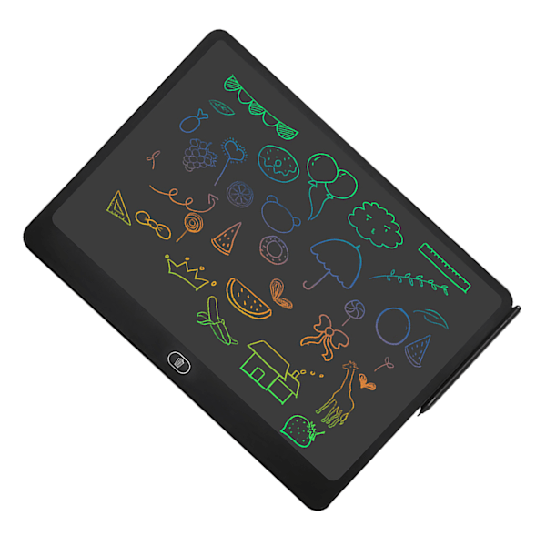 16 tommer elektronisk LCD skrivetavle farverig tegnetavle tablet til udendørs rejser sort