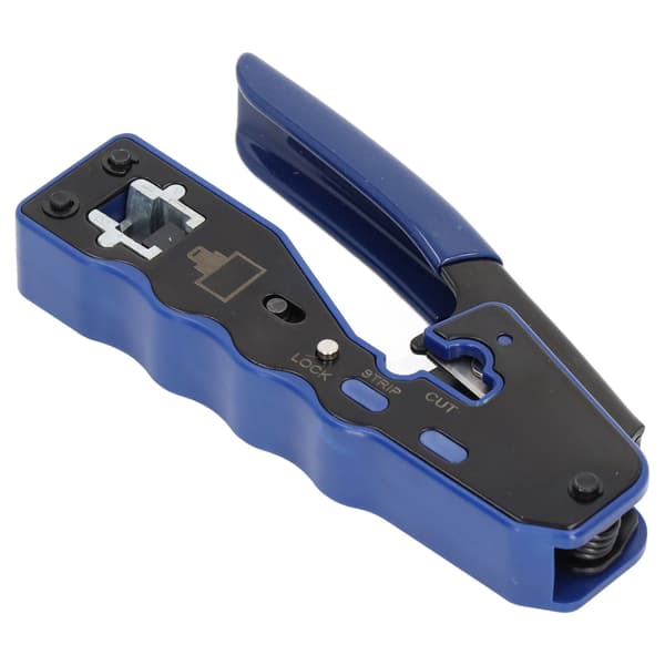 RJ45 Crimping Tool Set Wire Crimper Cable Stripper med 50 stk. RJ-stiksæt til netværk