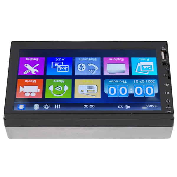 7in Universal Bil Stereo Audio Modtager Touch Screen MP5 Afspiller GPS Navigation med Backup Kamera Håndfri Opkald