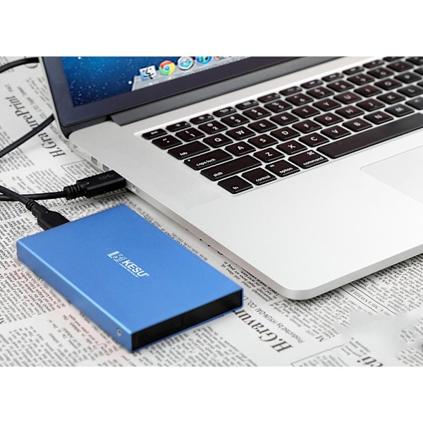Amdohai 160GB Bärbar Extern Hårddisk USB 3.0 för PC och Mac Silver