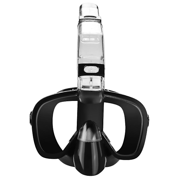 Snorkelmaske Foldbar Dykmaske Sæt Med Tør Og Kameramontering, Anti-dug Professionel Snorkling G-B5