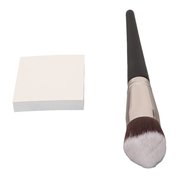 Neglekunst blandepapir vandtæt dobbeltsidet neglefarve blande tegnepapir penselsæt til makeup skønhedssalon S
