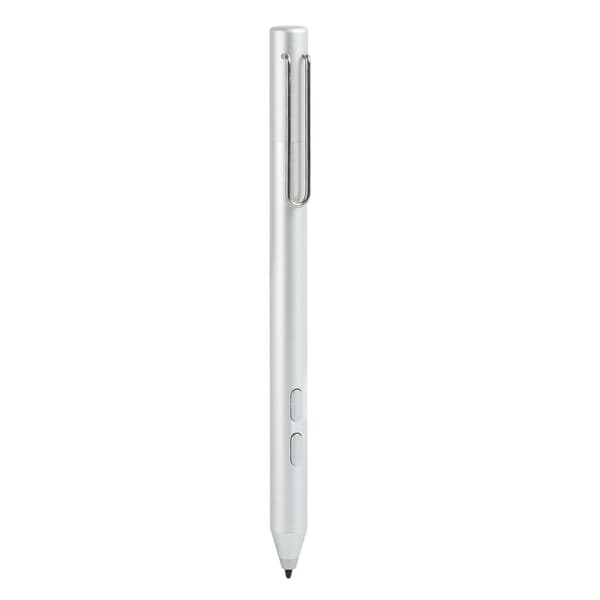 Styluspen 2048 trykfølsomhed 2 knapper sølv touchskærm digital pen med 2 spidser til Microsoft Tablet Pro 6 5 4 3