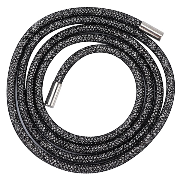 Rhinestone-rep 6 mm bredd glänsande glitter dekorativ sladd trim tillbehör för skor kläder svart nät vita strass 138 cm längd