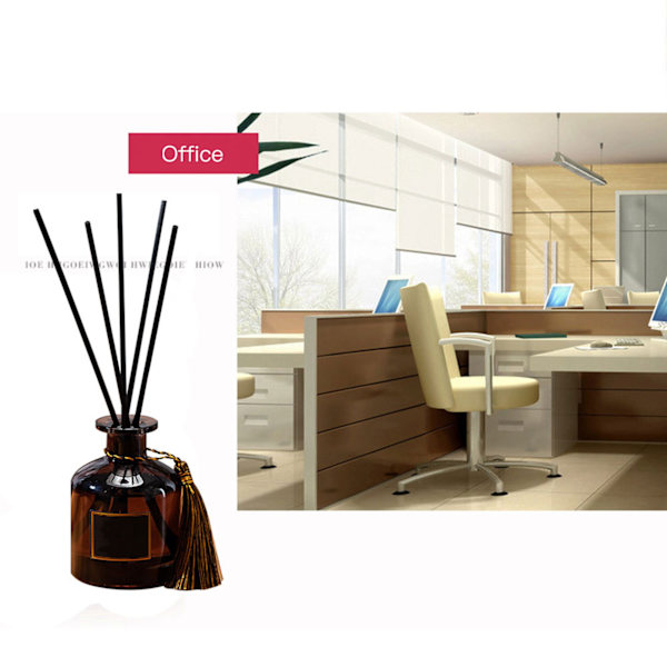 50 ml Reed Diffuser Fjerner Lukt Brannfri Diffuserolje Naturlig Diffuser for Kontor
