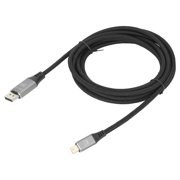 Version 1.4 Mini DP till DP-kabel Tvåvägs ömsesidig konvertering för Displayport Line 4K@144Hz HD-kabel för datorer TV-apparater Projektorer Skärmar 3 meter