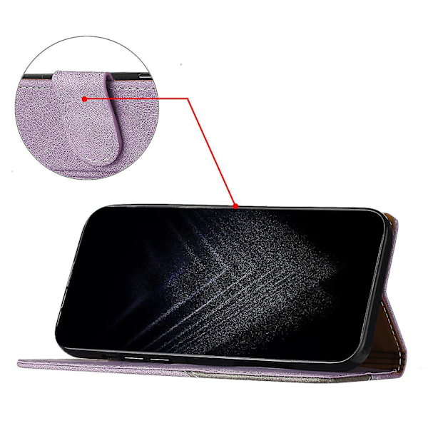 Kompatibelt med Samsung Galaxy Note 9 Plånboksfodral PU Läder Kortfodral med Praktisk Ställfunktion-K