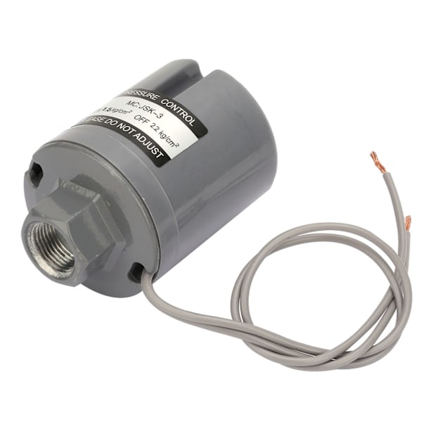 220V G3/8" indvendigt gevind automatisk vandpumpetrykkontaktcontroller (1,5-2,2 KGF /c㎡)