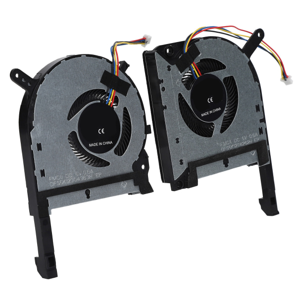 2 stk. Laptop CPU GPU Køleventilatorer Udskiftning til ASUS TUF FX505ge FX505gm FX505dt FX705