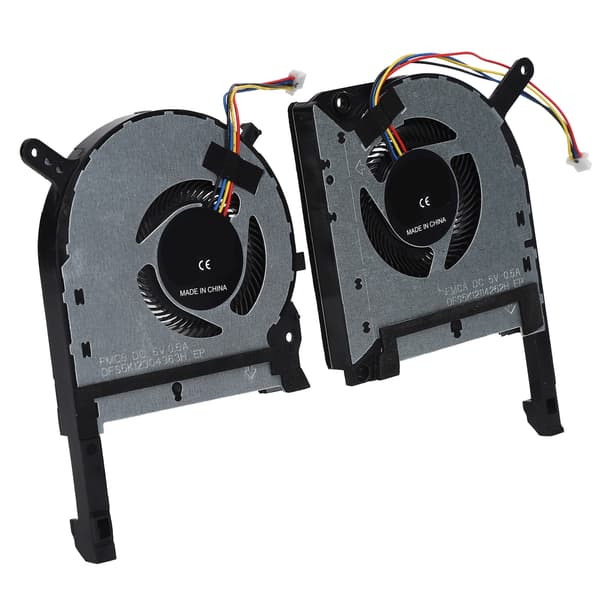 2 stk. Udskiftningskølere til bærbar CPU GPU til ASUS TUF FX505ge FX505gm FX505dt FX705