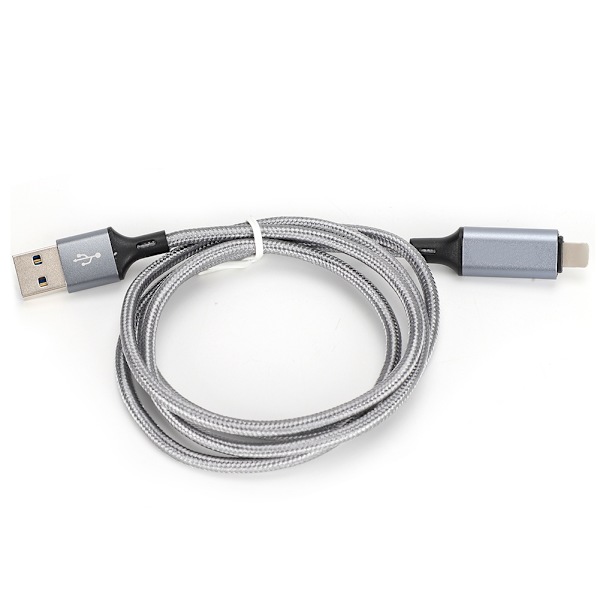 Korkea laatuinen harjakoneen huoltokabelin USB3.0-sovitinlinja pikalataus IOS-järjestelmälle